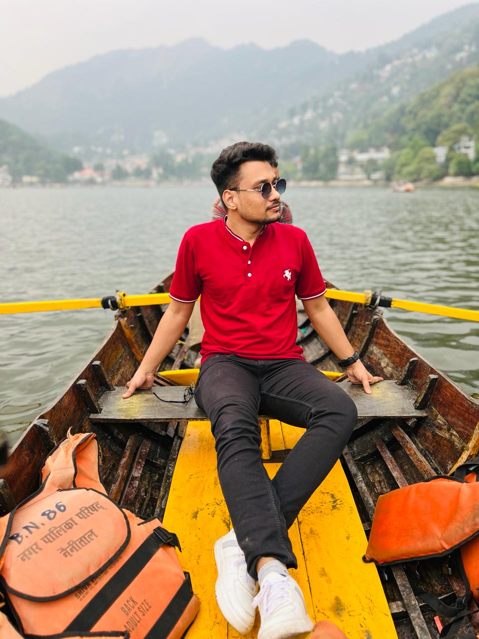 On the water