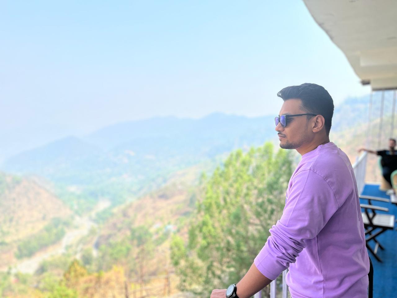 Abdul Razzaq in the mountains